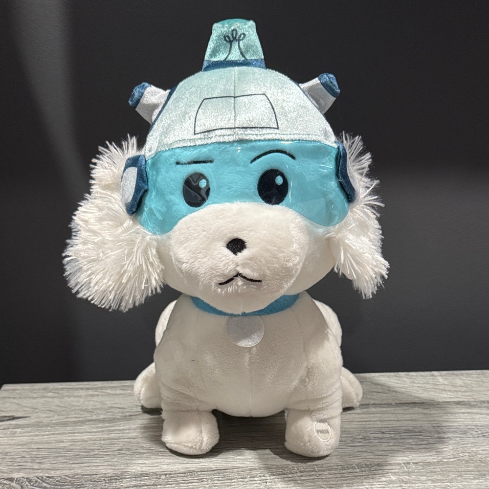 Funko | Galactic Plushies: Rick and Morty: Snowball with Helmet  - Plush Toy